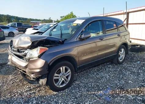 2010 Honda Cr-V Ex-L z USA, uszkodzony, nr VIN 5J6RE3H73AL051076
